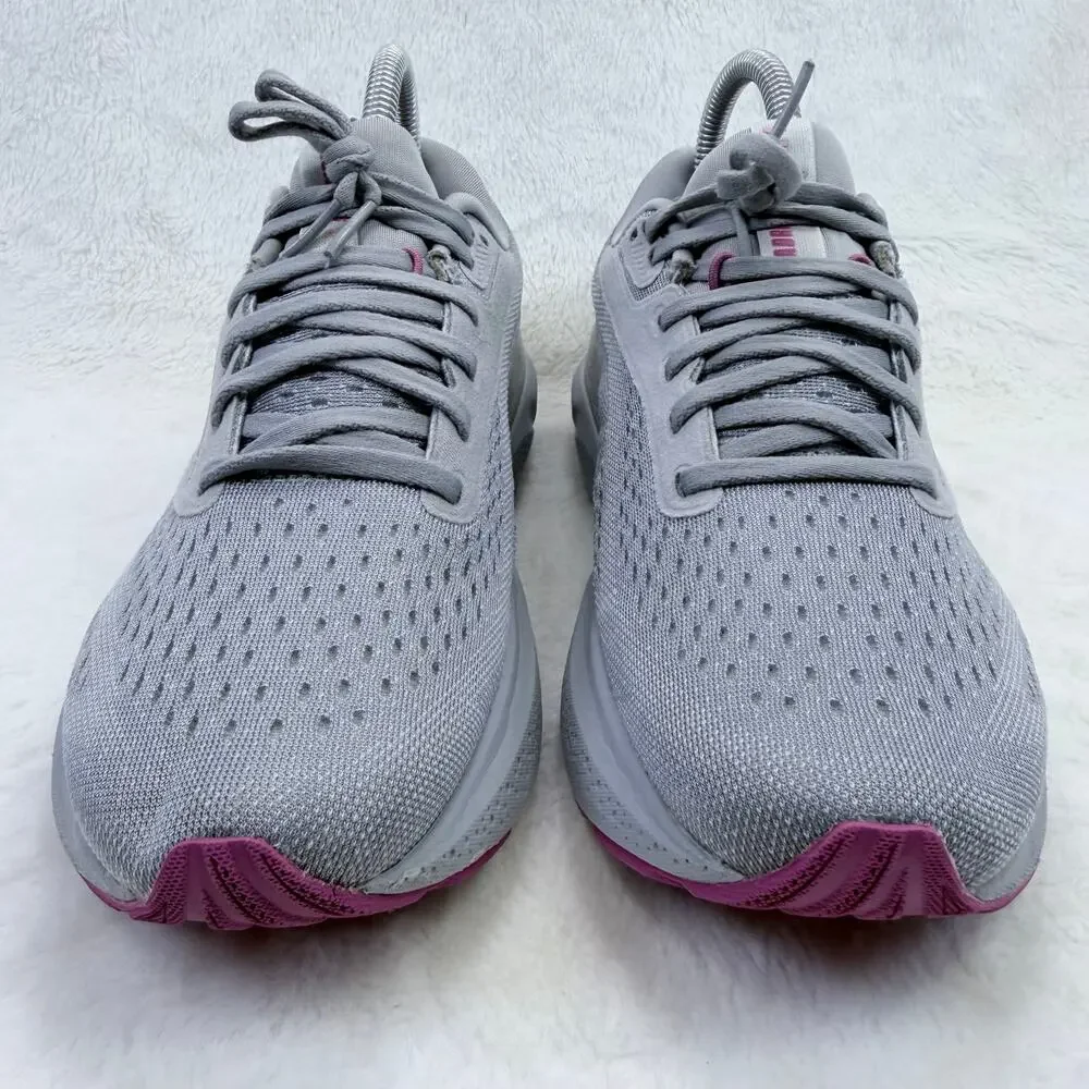Brooks Adrenaline GTS 24 Womens Running Shoes Alloy Zephyr Wide Size 8 Cushioned